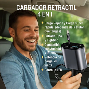 CARGADOR RETRACTIL