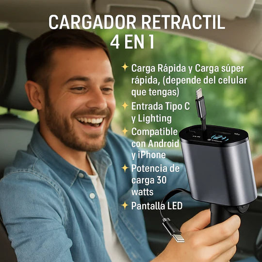 CARGADOR RETRACTIL